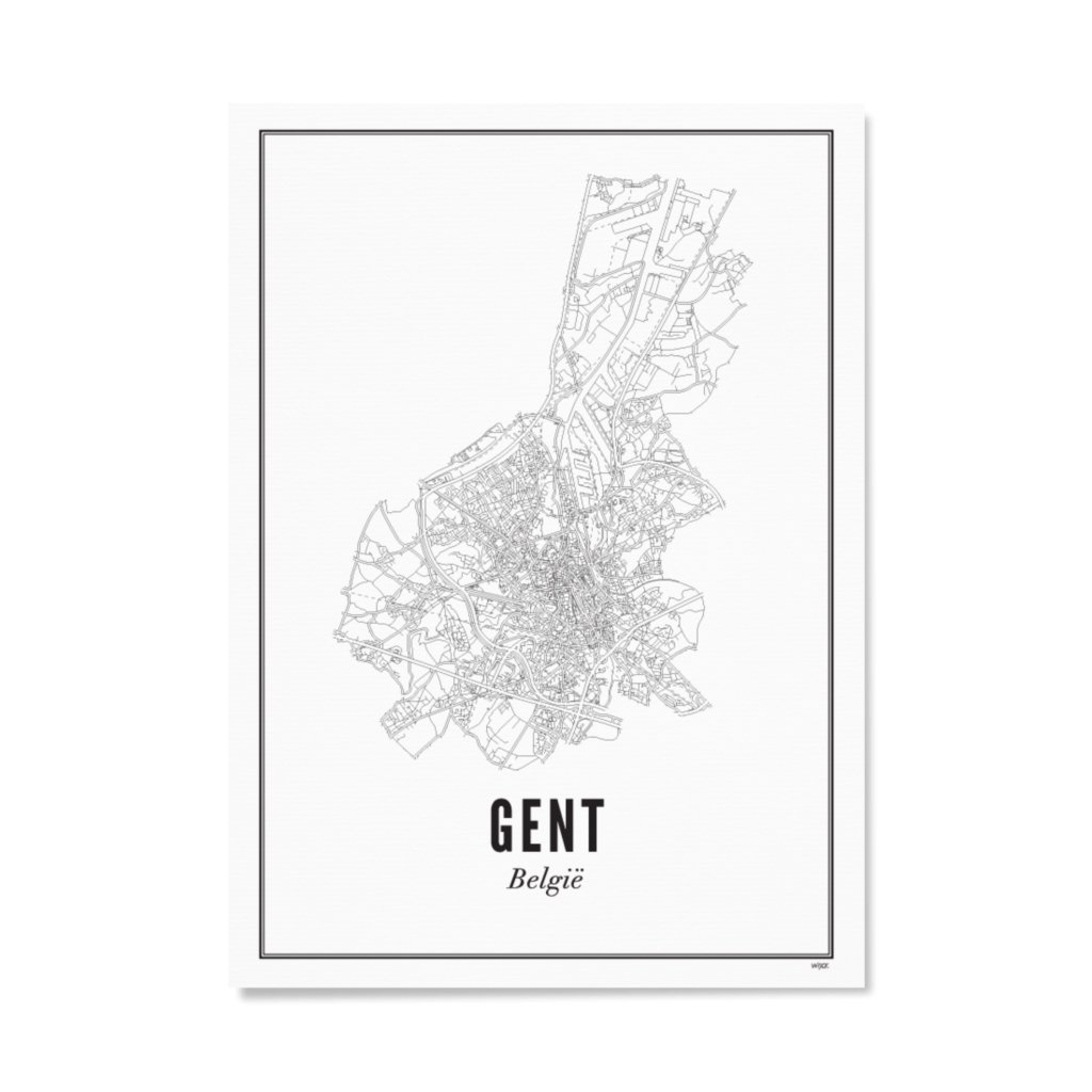 Affiches de Gand - Ville | WIJCK.